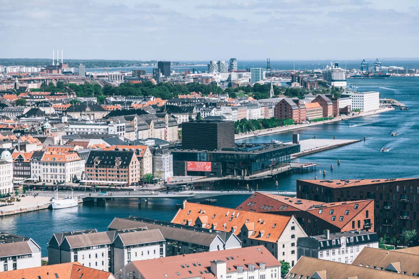 Overview city Copenhagen