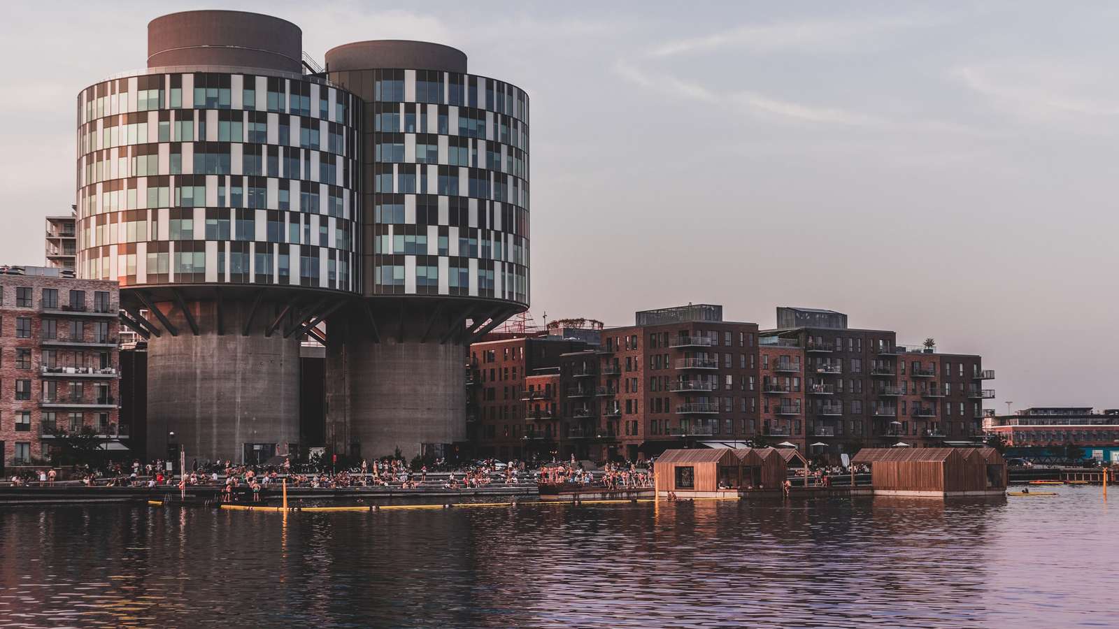 Harbour bath in Nordhavn Copenhagen